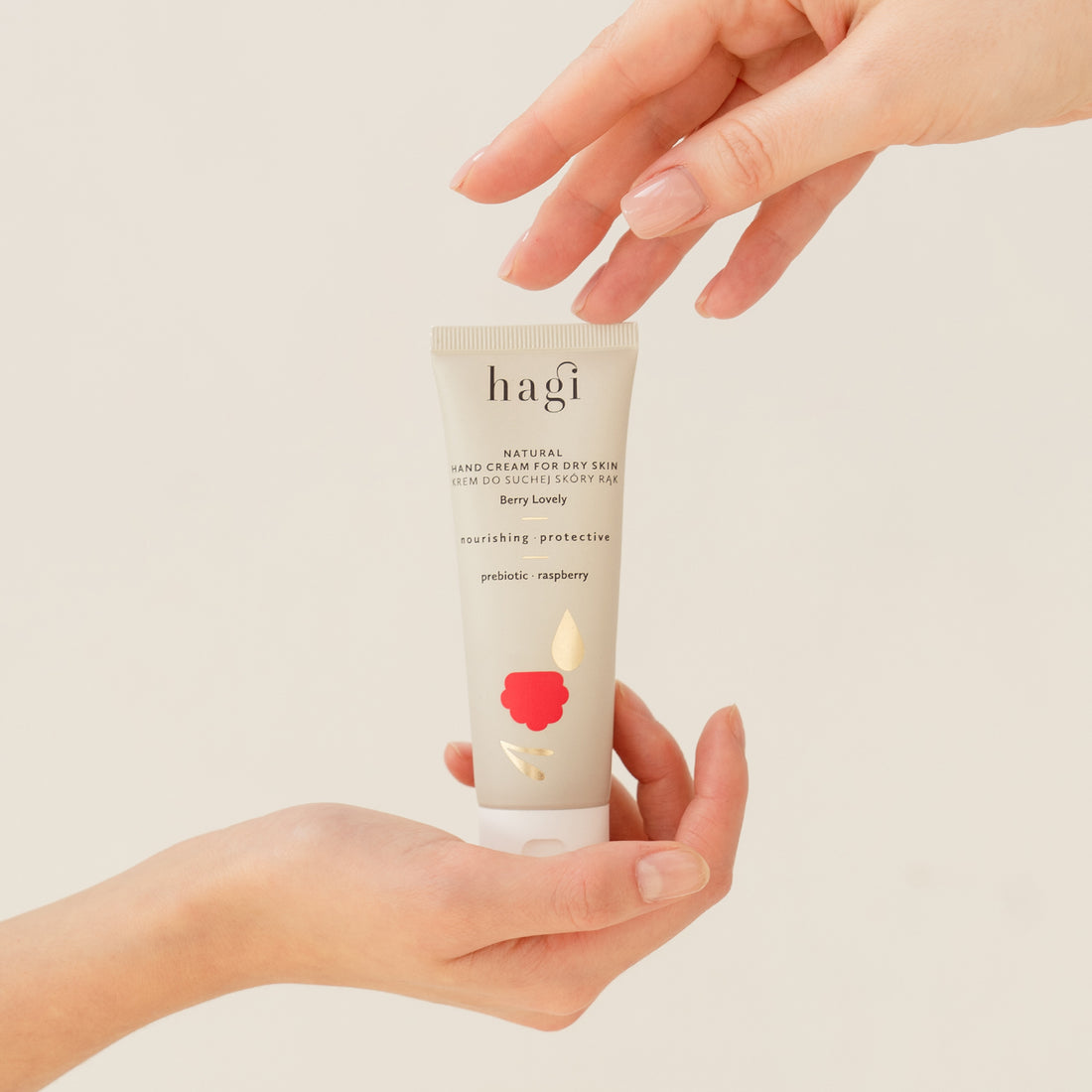 Hagi - Natural Hand Cream For Dry Skin [Berry Lovely]