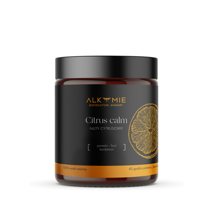 ALKMIE - Citrus Calm Soy Candle