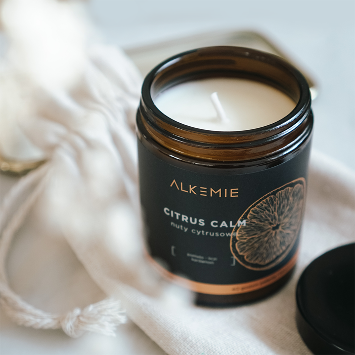 ALKMIE - Citrus Calm Soy Candle