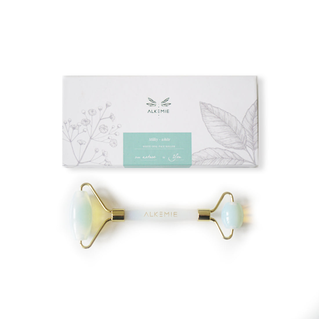 ALKMIE - White Opal Milky White Face Roller