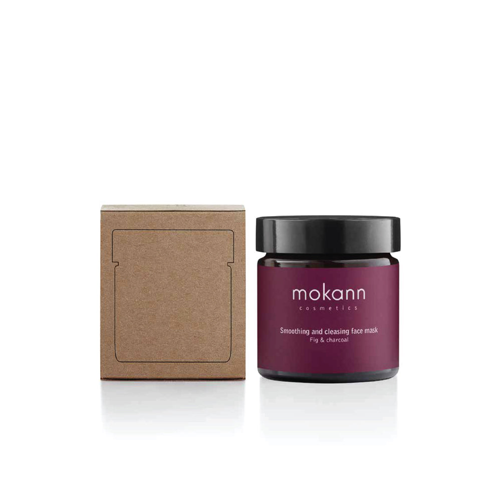 MOKANN - Smoothing & Cleansing Face Mask [Fig & Charcoal]